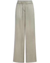 Brunello Cucinelli - Wide Trousers - Lyst
