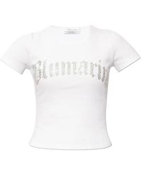 Blumarine - Tops > t-shirts - Lyst