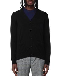 Liu Jo - Zwart Gebreid Vest - Lyst