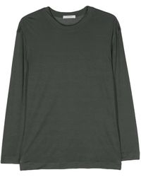 Lemaire - Camiseta de manga larga suave asfalto - Lyst