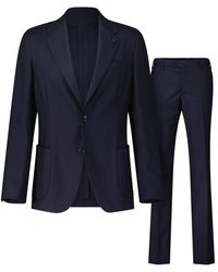Lardini - Kostuums ,Blauw ,Klassieke Pak Set - Lyst