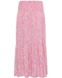 Kaffe - Rokken ,Roze ,Maxi Skirts - Lyst