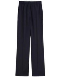 Max Mara - Broeken ,Blauw ,Blauwe Broek Voor Vrouwen - Lyst
