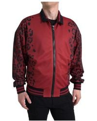 Dolce & Gabbana - Kostuum Leopard Bomberjack - Lyst