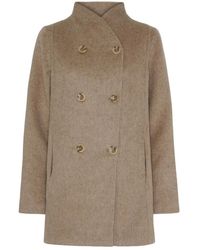 Btfcph - Jassen ,Wol Double-Breasted Coat - Lyst