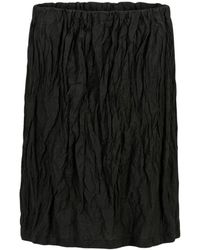 TOTEME - Gekreukte Katoenen Rok - Lyst