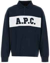 A.P.C. - Polo Shirts - Lyst