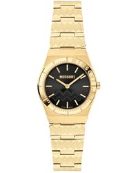 Missoni - Elegante Milano Uhr Mit Zickzack-Motiv - Lyst