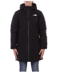 The North Face - Fitness ,Zwart ,Leer Range Down Parka - Lyst