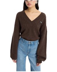 ROTATE BIRGER CHRISTENSEN - V-Neck Knitwear - Lyst