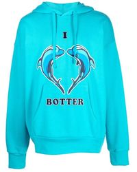 BOTTER - Hoodies & Sweatvesten ,Blauw ,Katoen Hoodies - Lyst
