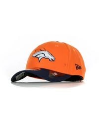 KTZ - Accessoires ,Oranje ,Katoen Nfl Team Colors Gebogen Klep Pet - Lyst