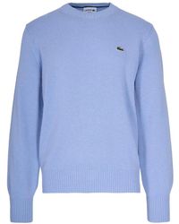 Lacoste - Round-Neck Knitwear - Lyst