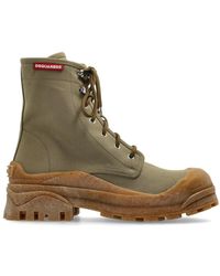 DSquared² - Lace-Up Boots - Lyst
