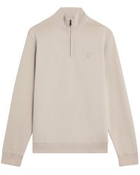 Lyle & Scott - Middenlaag Superfijne Quarter Zip Sweatshirt - Lyst