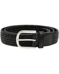 Canali - Accessoires ,Zwart ,Leer Accessoires - Lyst