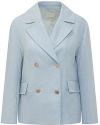 Max Mara - Avenue Double-Breasted Blazer - Lyst