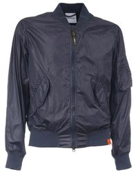 Aspesi - Jassen ,Blauw ,Klassiek Bomberjack - Lyst