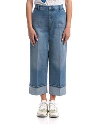 Liu Jo - Cropped Jeans - Lyst