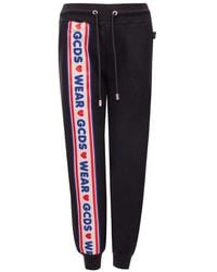 Gcds - Wear Joggers Met Tape Detail - Lyst