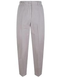 Incotex - Wide Trousers - Lyst