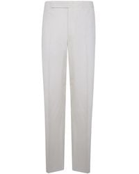 Lardini - Straight Trousers - Lyst