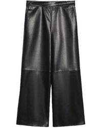 Max Mara - Broeken ,Zwart ,Polyester Polyester Broek - Lyst
