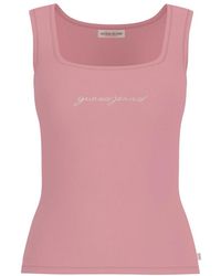 Guess - Besticktes Logo Tanktop - Lyst