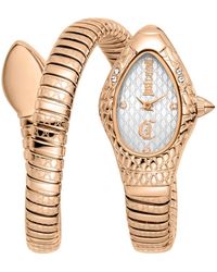 Just Cavalli - Signature Snake Watch - Lyst