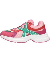 Mexx - Niedrige Sneakers Loyce Lila Leder - Lyst