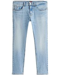 Tommy Hilfiger - Blaue Slim Fit Jeans Frühling/Sommer 2025 - Lyst