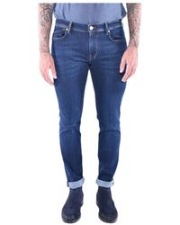 Re-hash - Jeans ,Blauw ,Denim Rubens-Z Jeans 5 Zak Slim Fit - Lyst