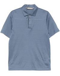 Canali - Tops ,Blauw ,Polo Mc - Lyst