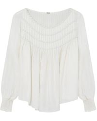 GUSTAV - Overhemden ,Wit ,Annsofie Blouse - Lyst