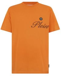 Philipp Plein - Round Neck T-Shirt Signature - Lyst