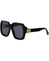 Fendi - Accessoires ,Zwart ,Fe 40139I Zonnebril - Lyst