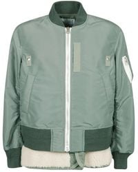 Sacai - Twill Blouson Jack - Lyst