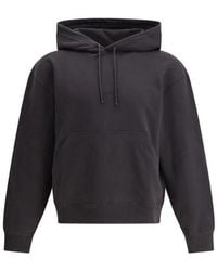 Saint Laurent - Logoed Hoodie - Lyst