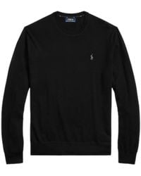 Ralph Lauren - Rundhals-strickpullover - Lyst