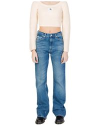 Calvin Klein - Authentische bootcut jeans - Lyst