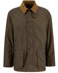 Barbour - Jassen ,Groen ,Katoen Lightweight Ashby Wax Jacket - Lyst