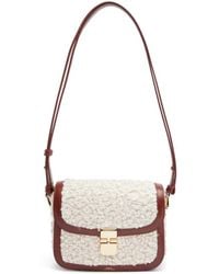 A.P.C. - Grace Small Shoulder Bag Mit Vorhängeschloss - Lyst