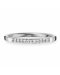 Caï - Zilveren Ring Met Witte Topaas - Lyst