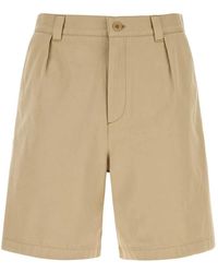 A.P.C. - Korte Broeken ,Katoen Bermuda Shorts - Lyst