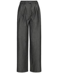 Ichi - Ihkate Lange Wijde Broek - Lyst