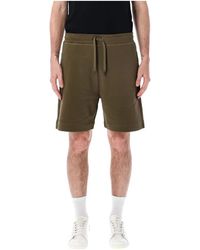 Canada Goose - Militärgrüne sweatshirt-bermuda-shorts - Lyst