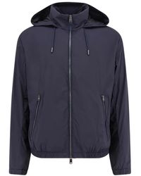 HUGO - Jas Met Ritssluiting En Capuchon - Lyst