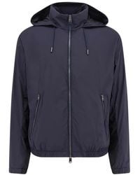 HUGO - Jas Met Ritssluiting En Capuchon - Lyst