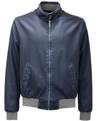 Freedomday - Jassen ,Blauw ,Katoen Eco-Lederen Jas Alex Model Katoenen Voering - Lyst