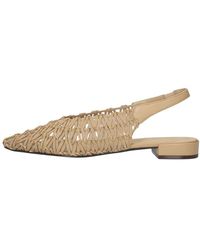 Notre-v - Schoenen ,Leer Pointed Slingback - Lyst